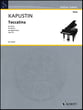 Toccatina piano sheet music cover